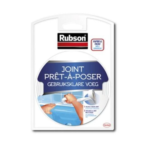 Joint caoutchouc profil P PVM - Blanc - Longueur 6 m de Joint thermique