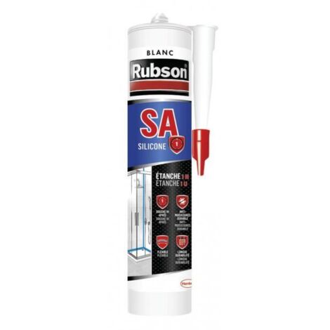 RUBSON - Mastic SA2H sanitaire blanc cartouche 280ml