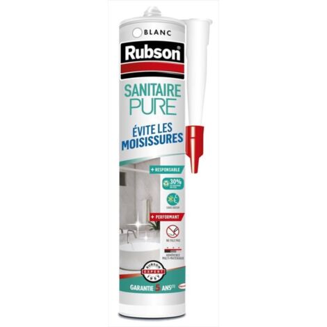 Rubson Mastic Silikon Pure Sanitär Weiß 280 ml