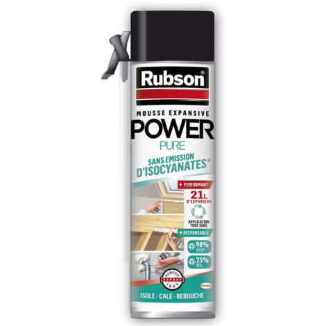 Rubson mousse expansive power pure - 500 ml 21 litre expansion