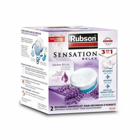 RUBSON Sensation 2 power tabs 3en1 lavande