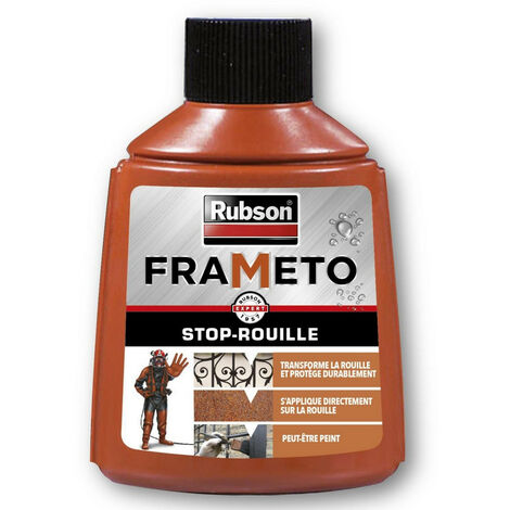Rubson – Traitement antirouille pour métal 90ml – Stop rouille immédiat – Ultra résistant – Application directe sur rouille