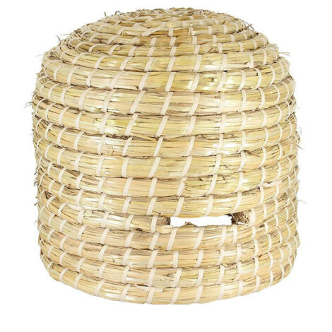 Ruche en paille 38cm – Habitat pour abeilles – Excellente thermorégulation – Contribue à la biodiversité – Apiculture.Net
