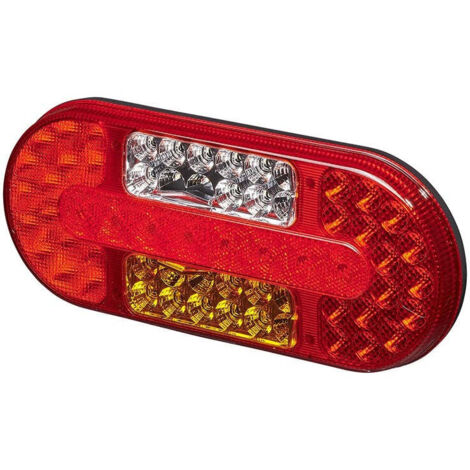Ruckleuchte 6 funktionen 323x134mm 54led links