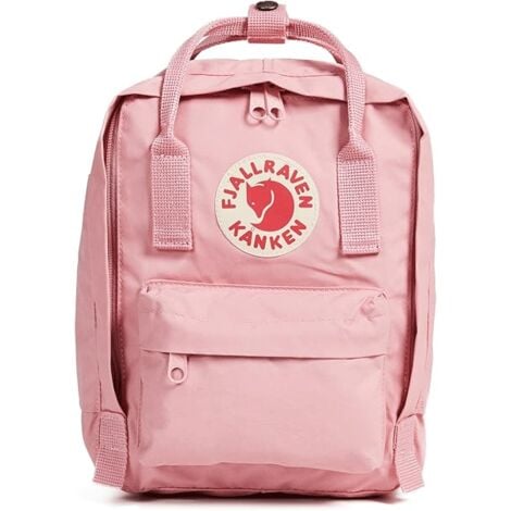 Rucksack Freizeit Wandern Reisen Schulrucksack aus Oxford Canvas für Laptop Tablet Laptop 20 Zoll (Rosa)
