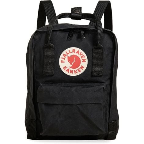 Rucksack Freizeit Wandern Reisen Schulrucksack aus Oxford Canvas für Laptop Tablet Laptop MacBook 16 Zoll (schwarz)