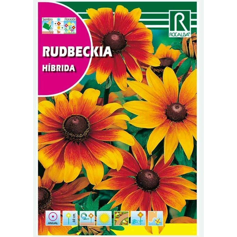 

Rudbeckia Hibrida Variada - Sobre De Semillas 3G