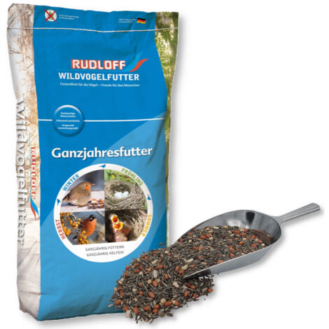 Rudloff Meisenfutter EXTRA 20 kg Vogelfutter Ganzjahresfutter Sonnenblumen