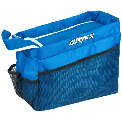 Rückbank Organizer Curve blau / schwarz