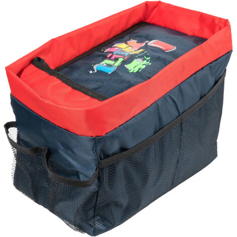 Rückbank-Organizer Graffiti, Auto-Organizer-Box blau