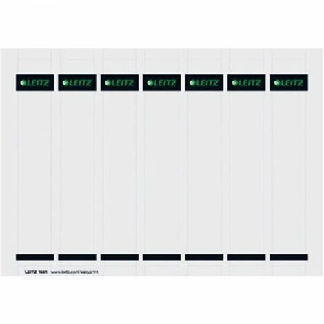Rückenschild schmal/kurz 31 x 190 mm (B x H) grau 175 St./Pack.