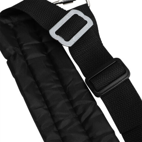 [Rückensprühgurt] + [Schwamm-Armbänder] + [Komfort-Schwarz-29cm-2 Stück]