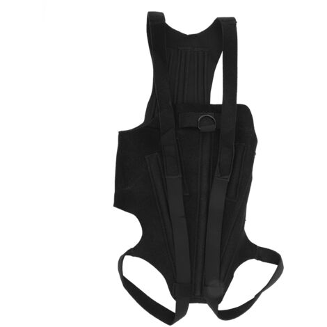 Rückenstützweste für Hunde aus robustem und flexiblem Polyester, ideal zum Spazierengehen