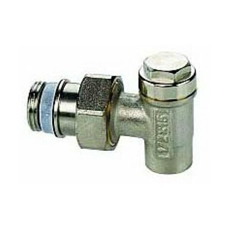 Rücklaufverschraubung selbstdichtend 1/2 x 15mm Löt, Eckform