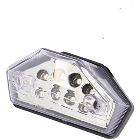 rücklicht 12v a led cabochon transparent für motorrad rieju 50