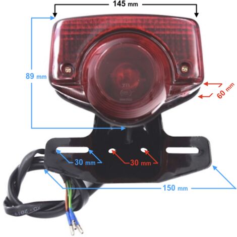 Rücklicht für Ranger Classic (E4) Moped