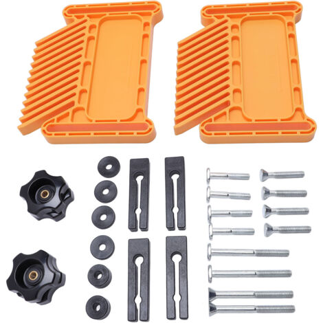 Rückschlagsicherung für Tisch- und Bandsägen, ABS/Nylon, 165 x 130 mm, 2er-Pack – Sicherheitszubehör für die Holzbearbeitung
