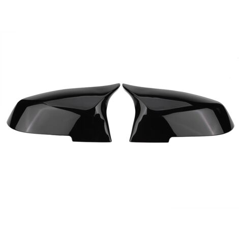 Rückspiegel-Abdeckkappe für BMW 220i 328i 420i F20 F21 F22 F30 F32 F33 F36 X1, glänzend schwarz