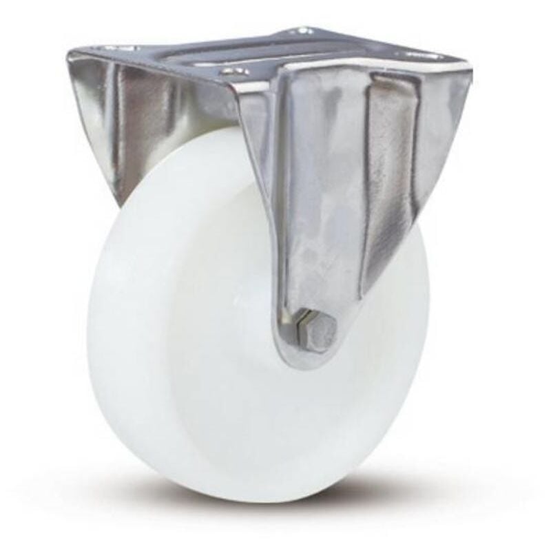 Rueda 100 fija nylon 180K