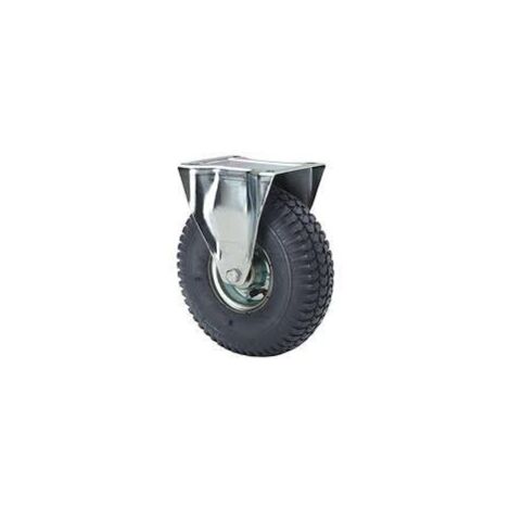 RUEDA 260 FIJA NEUMATICA METAL 200K