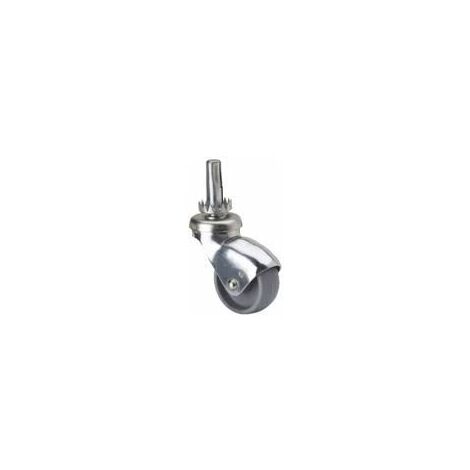 RUEDA .30 GIRATORIA ESPIGA 8 PLASTICO 15K