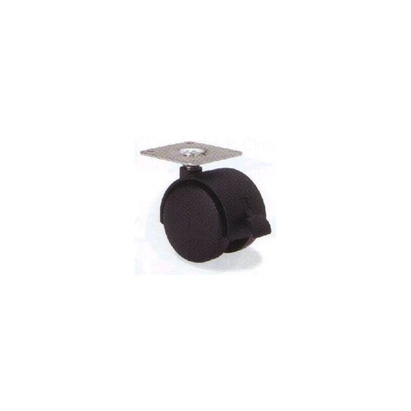 

Rueda .50 Girat.Plataf.Negra Freno 50K