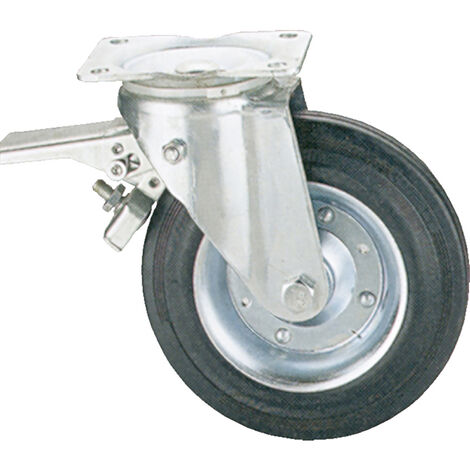 Rueda 75496 GN RO F - Ø 100 mm - 80x60 mm