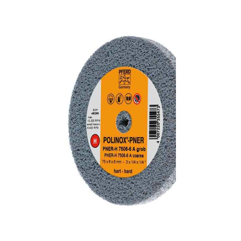

Pferd - RUEDA AMOLADORA POLINOX PNER-H15025 A BASTO