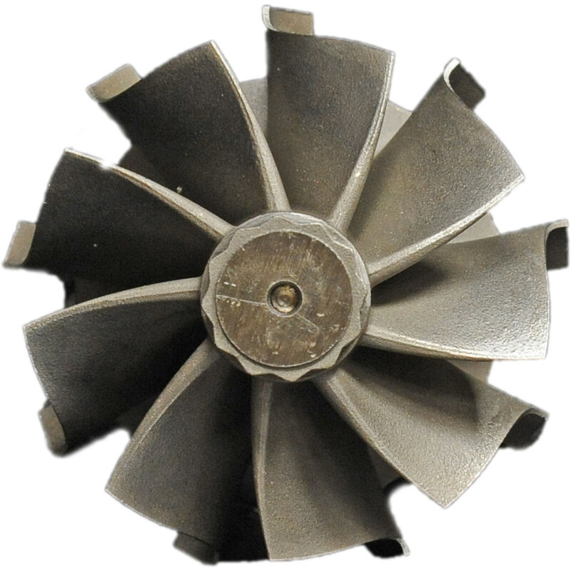 Rueda de eje turbo de alto caudal de 9 álabes 012-0102 GT28 rotor 47/53,8