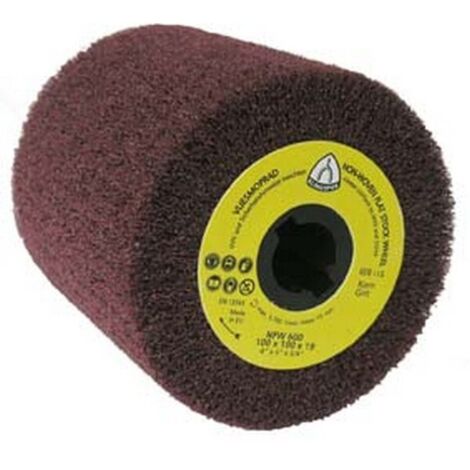 Rueda de láminas NFW 600 de no tejido, grado de finura : muy fino, Ø x altura 100 x 100 mm, velocidad máx. 3700 tr/mn