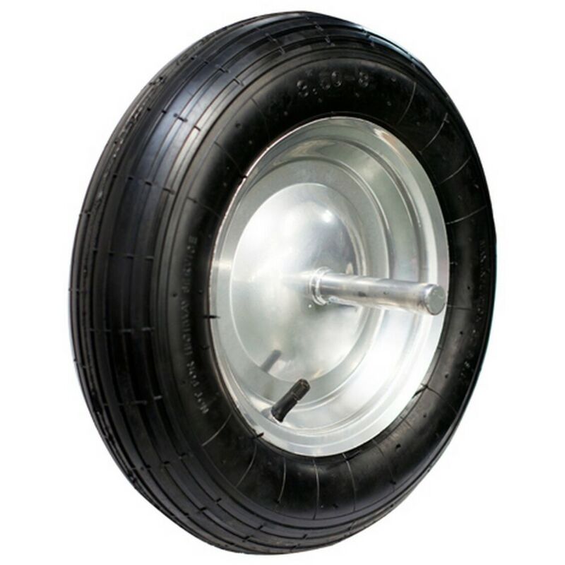 Roue de construction pneumatique fsk pour brouette