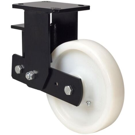 rueda fija  17hlsb150-ftb suspension nylon blanco extrafuerte eje bolas