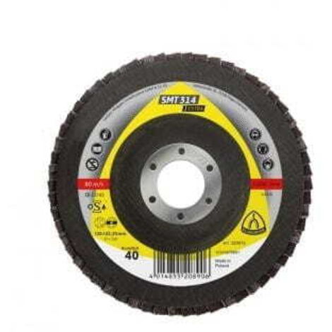 RUEDA FLAP KLINGSPOR CONVEXO SMT314 EXTRA 125mm gr 36