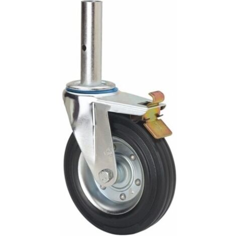 Rueda Giratoria Andamio 200Mm 2-0917 230Kg Goma Alex