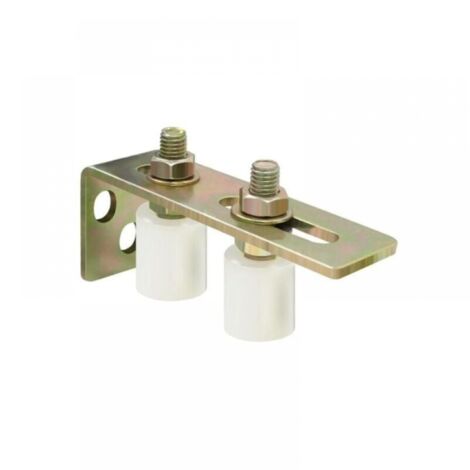 Rueda guía para riel de puerta de patio, rueda de nylon para puerta corrediza, polea industrial de nylon