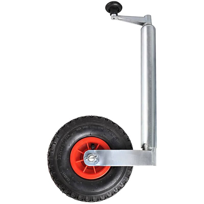 

Rueda jockey para remolques con llanta plástico y neumático - Proplus