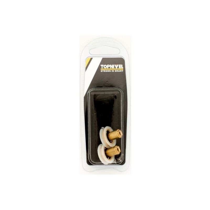 

Rueda Mampara Rodamiento Metalico 22Mm Nv107612 Con Tornillo