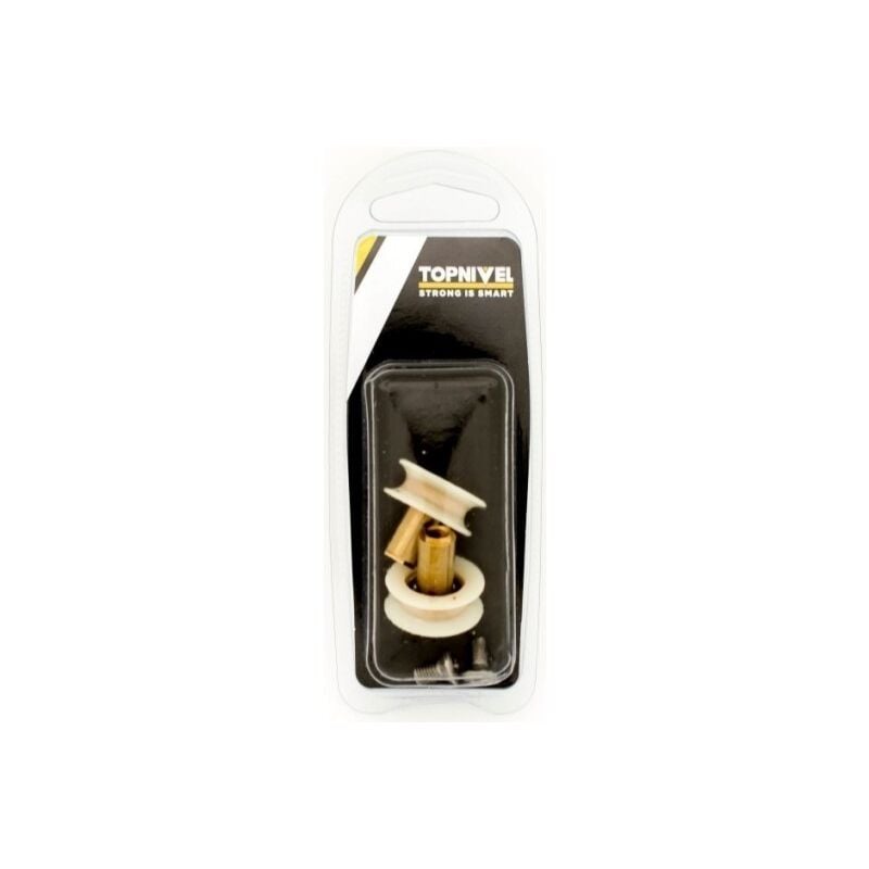 

Rueda Mampara Rodamiento Metalico 24Mm Nv107613 Con Tornillo
