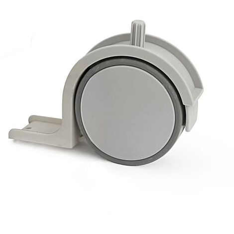 rueda nido toscana gris sp35 sin freno para embutir. sin freno.