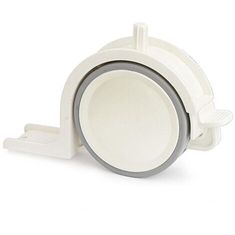rueda nido toscana. plástico. con freno. blanco. para camas nido. espesor 30mm - qq