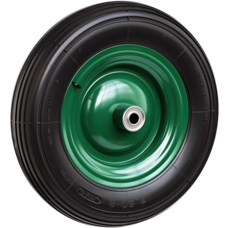 Rueda para carretilla 3.50-8 rueda neumática máx. 120 kg con llanta y cámara de aire