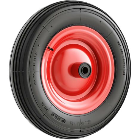 Rueda para carretilla 400x100 4.00-8 neumático con llanta para carretilla de mano