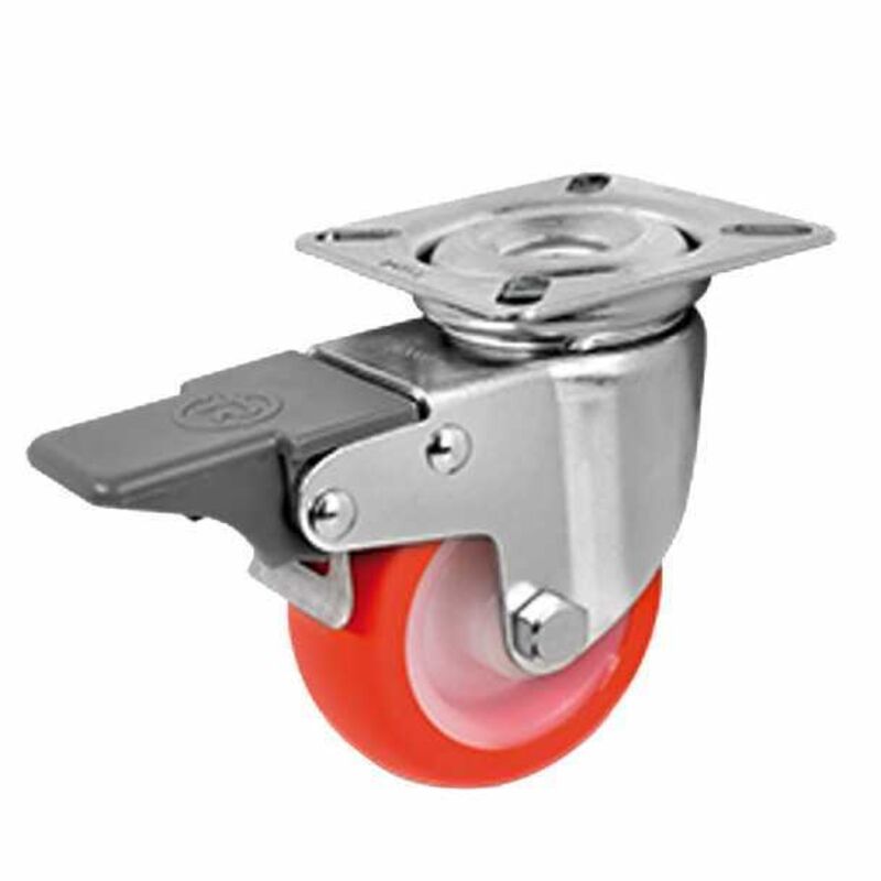 Rueda de poliuretano Pg+F 60X60 60X25 368103 Tr