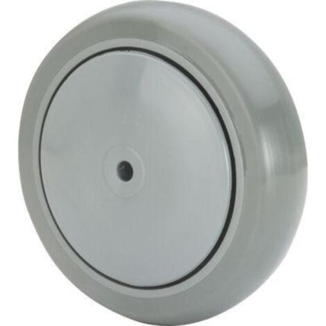 rueda puisb150cp-8-43 nucleo polip.y banda poliur.gris eje bolas
