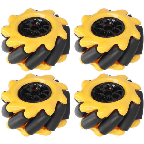 Rueda robot Mecanum rueda omnidireccional 48mm dos pares