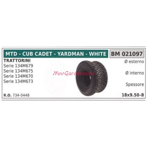 Rueda segadora MTD 134M679 021097