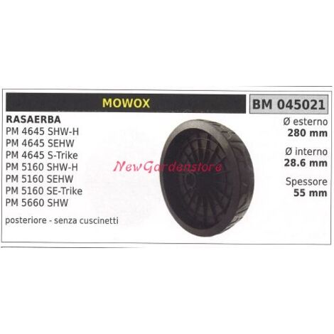 Rueda trasera MOWOX cortacésped PM 4645SHW-H 045021