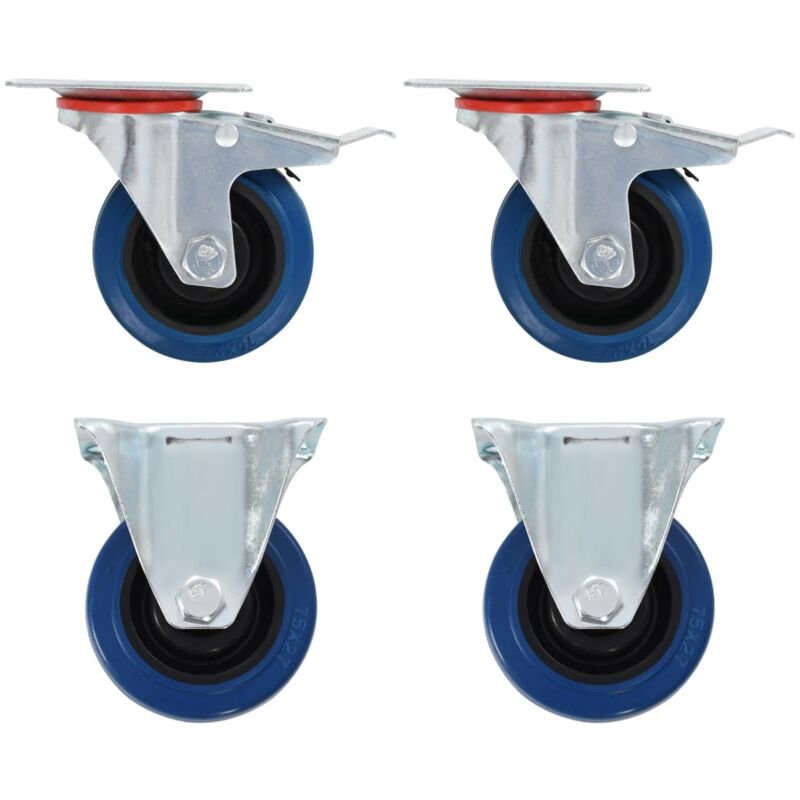 

vidaXL Ruedas 12 unidades 75 mm