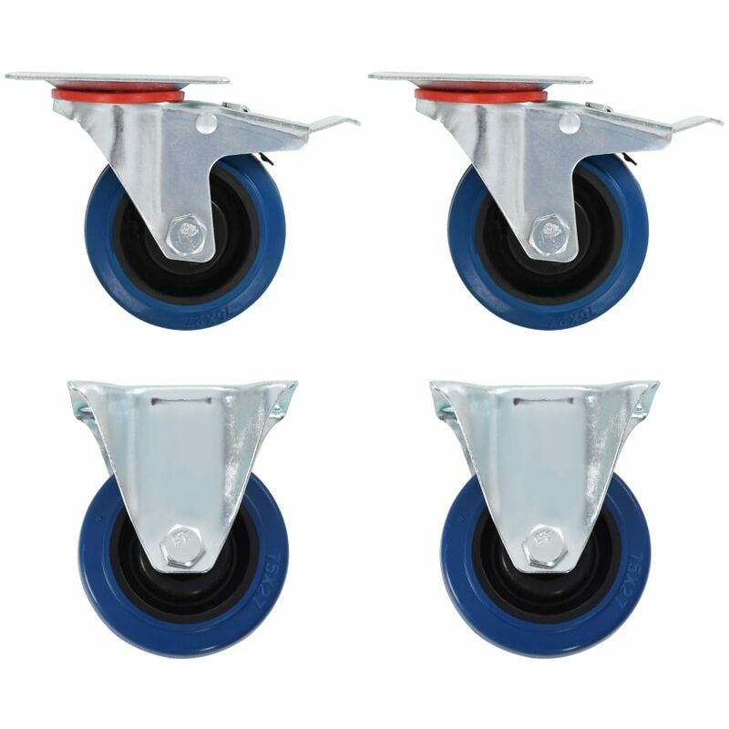 

vidaXL Ruedas 24 unidades 75 mm