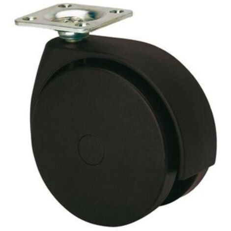 RUEDAS ALEX rueda giratora placa 10dkg100 poliamix negro , Descripción
Ruedas color negro de la serie DKG especialmente indicadas para soportar cargas hasta 120 Kg.
Se aplica en expositores, muebles, 
